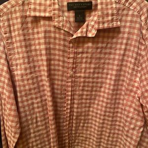 Dress shirt Bloomingdale men's small